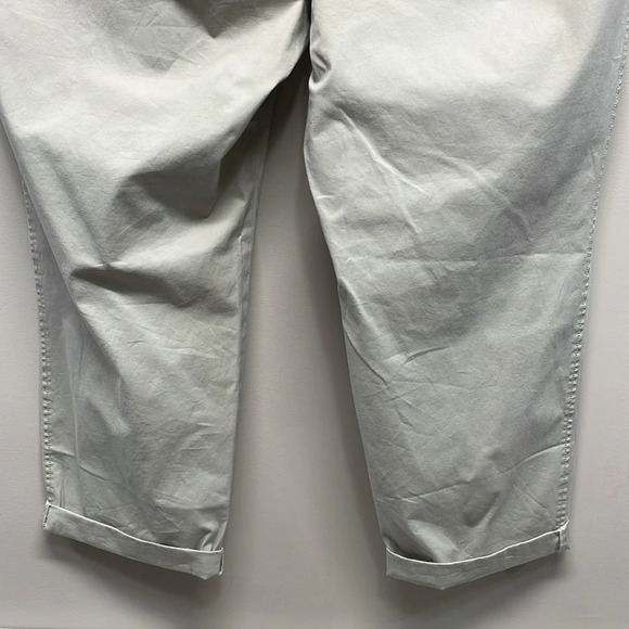 NWT Talbots Relaxed Chino Ankle Length Pants Khaki Tan 24W - Picture 6 of 16